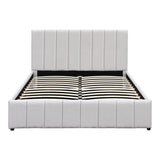 Pat dublu Rovio, Diverse culori, 150x200 cm - Bej - Gri | SKU: 388-000041 | Pat dublu Rovio, 150x200 cm, varianta Bej - Gri, produs pentru amenajarea locuinței, disponibil online în România la CasaMob