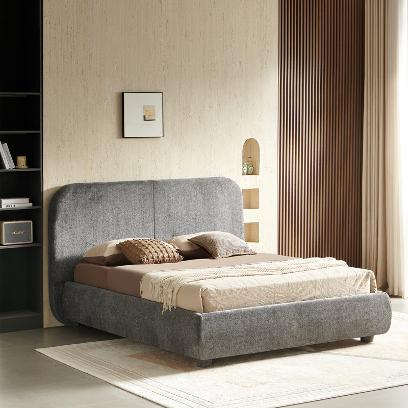 Gri | SKU: 279-000016 | Pat dublu Salena, 160x200 cm, varianta Gri, produs pentru amenajarea locuinței, disponibil online în România la CasaMob