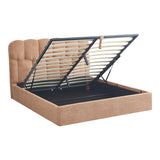 Pat dublu Sectra, cu depozitare, bouclé, Diverse culori, 160x200 cm - Rosu | SKU: 429-000009 | Pat dublu Sectra, cu depozitare, bouclé, 160x200 cm, varianta Rosu, produs pentru amenajarea locuinței, disponibil online în România la CasaMob
