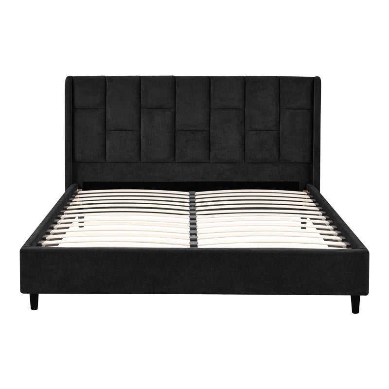 Pat dublu Sensa, Diverse culori, 160x200 cm - Negru | SKU: 279-000039 | Pat dublu Sensa, 160x200 cm, varianta Negru, produs pentru amenajarea locuinței, disponibil online în România la CasaMob