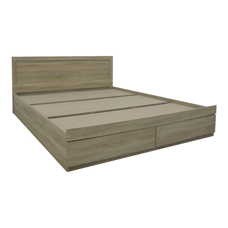 Pat Olympus cu sertar, Diverse culori, 160x200 cm - Stejar