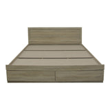 Pat Olympus cu sertar, Diverse culori, 160x200 cm - Stejar