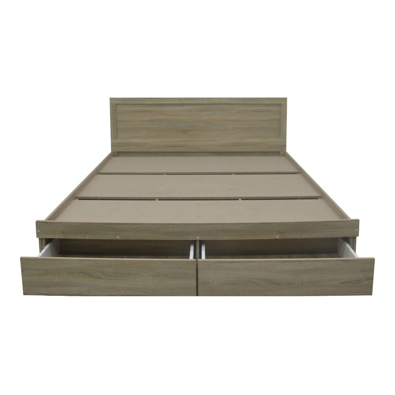 Pat Olympus cu sertar, Diverse culori, 160x200 cm - Stejar