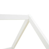 Pat pentru copii DreamHouse Montessori, Alb, 90x190 cm