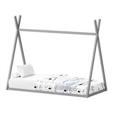 Pat copii Lilly, Lemn de pin, 90x190 cm - Pat copii Lilly, Lemn de pin, 90x190 cm