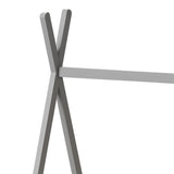 Pat copii Lilly, Lemn de pin, 90x190 cm - Gri