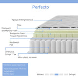 Pat cu saltea si sertar Olympus-Perfecto, 100x200 cm - Pat, Sonoma, 100x200 cm, imagine produs 7