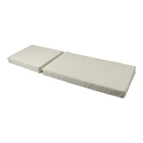 Perna cu functie de confort Vertian, Textilen, Bej, 58x194x10 cm