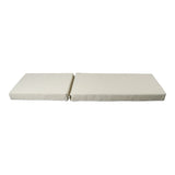 Perna cu functie de confort Vertian, Textilen, Bej, 58x194x10 cm