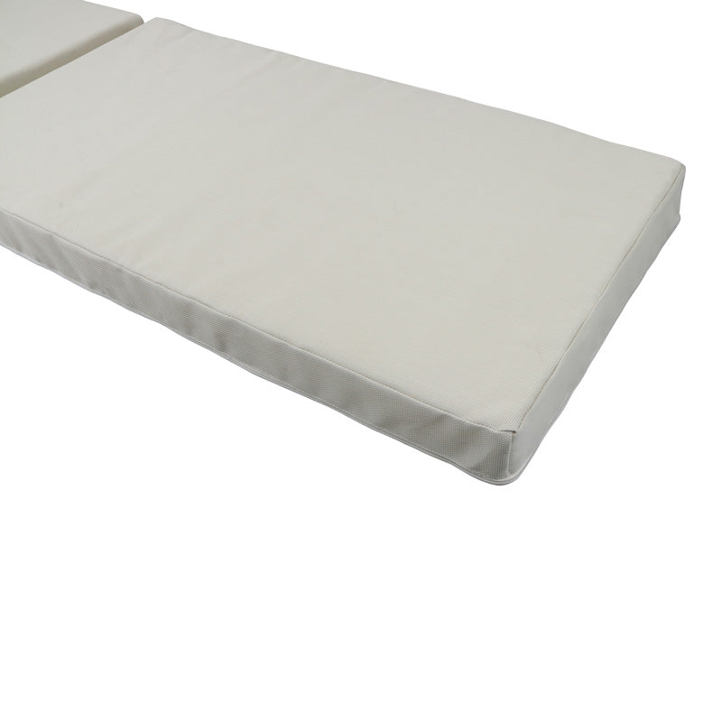 Perna cu functie de confort Vertian, Textilen, Bej, 58x194x10 cm