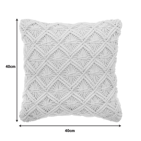 Perna decorativa Kalendian, crem, 40x40 cm