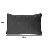 Perna decorativa Lubel, 30x50 cm - Kaki