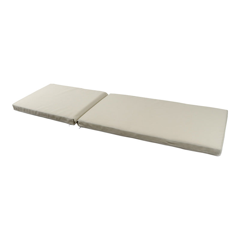 Perna pentru sezlong Vertian, Textilene, 58x194x7 cm - Perna pentru șezlong cu textilene, Vertian, Textilene, Bej, 58x194x7 cm, imagine suplimentara