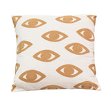Pernuta decorativa Eyes Boho, Natural, 60x60 cm
