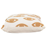 Pernuta decorativa Eyes Boho, Natural, 60x60 cm
