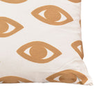 Pernuta decorativa Eyes Boho, Natural, 60x60 cm