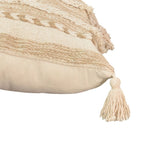 Pernuta decorativa Labrinth Boho, Bej, 45x45 cm