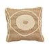 Pernuta decorativa ratan Foliens Boho, Natural, 45x45 cm
