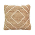 Pernuta decorativa ratan Teddiens Boho, Natural, 45x45 cm