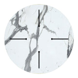 Placa superioara Melody, din marmura Alb D60cm grosime de 12mm, 60x60 cm