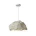 Plafoniera Gkery, PS, Gri, 52x30 cm
