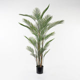 Plantă decorativă cu ghiveci Kwai, Sintetic, Verde, 125x180 cm