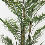 Plantă decorativă cu ghiveci Kwai, Sintetic, Verde, 125x180 cm