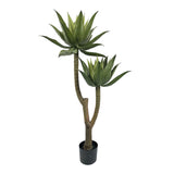 Planta decorativa cu ghiveci Lotus, polipropilena, Înaltime 120 cm