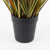 Planta decorativă în ghiveci Bulrush, Plastic, Verde, 65x120 cm