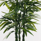 Plantă decorativă în ghiveci cu bambus Arti, verde, 70x150 cm