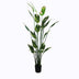 Plantă decorativă în ghiveci Lucky I, sintetic, verde, 80x210 cm
