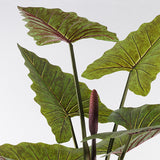 Plantă decorativă în ghiveci Wentii, plastic, verde, 130x180 cm