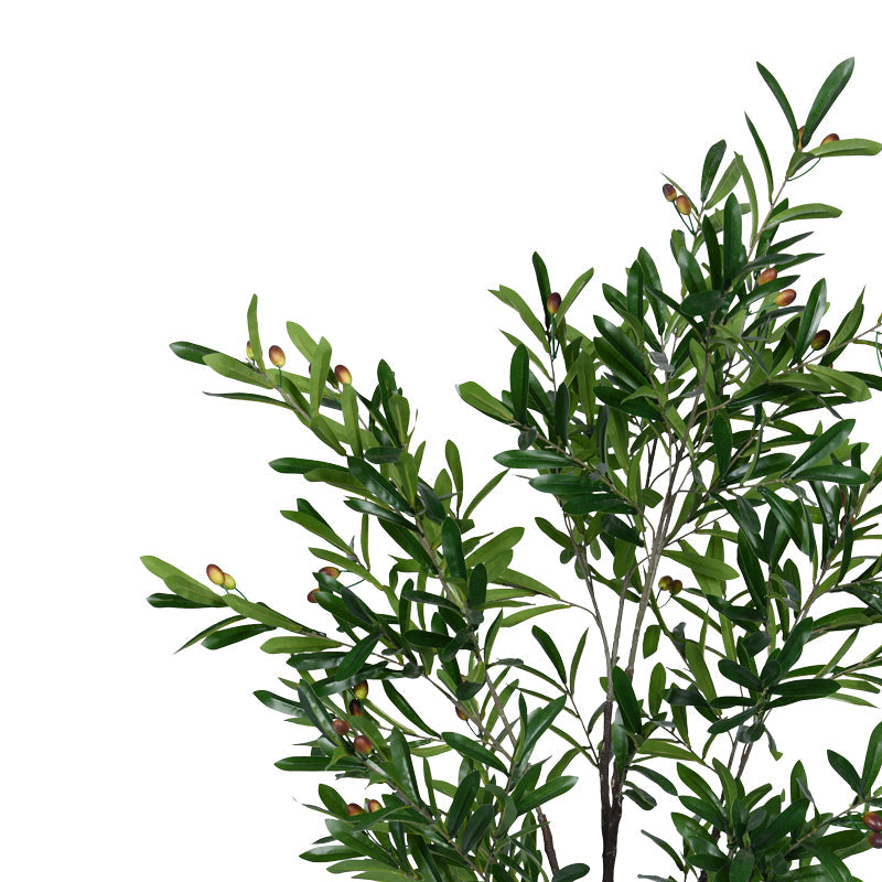 Planta decorativa Olive tree Ighiveci, verde, H120 cm