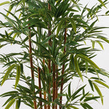 Plantă decorativă Rhapis Palm, Verde, Plastic, 120 cm înălțime, 60x60x120 cm