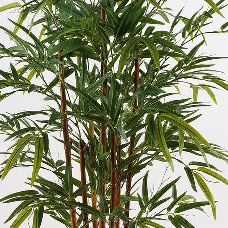 Plantă decorativă Rhapis Palm, Verde, Plastic, 120 cm înălțime, 60x60x120 cm