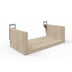 Raft de perete cu spatiu de depozitare, Derva, Lemn, Diverse culori, 30x15x10 cm - 361-000081