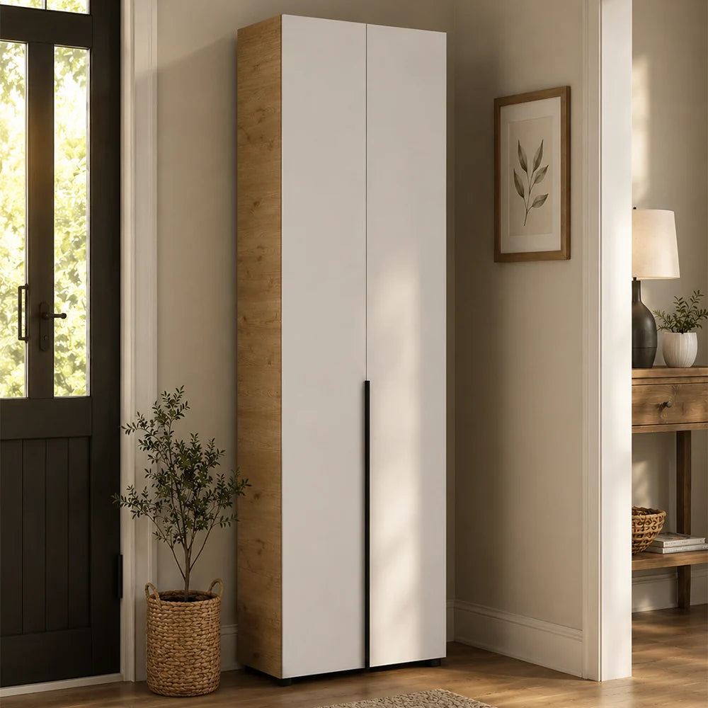 Pantofar PRT-829-FV-2 Home Collection® Porto, 10 rafturi, Stejar-Bej, 72x210x34 cm