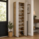Pantofar PRT-829-FV-2 Home Collection® Porto, 10 rafturi, Stejar-Bej, 72x210x34 cm