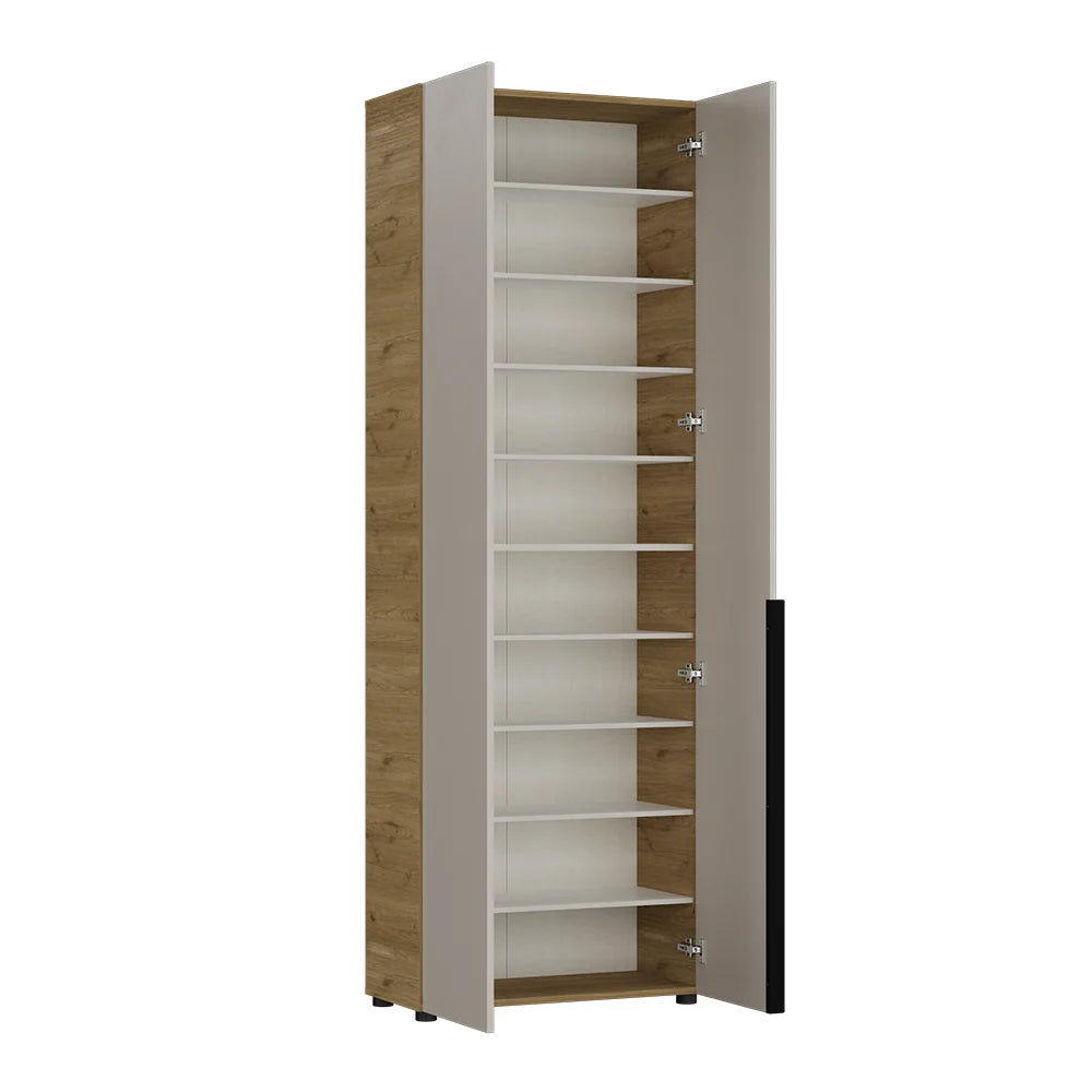 Pantofar PRT-829-FV-2 Home Collection® Porto, 10 rafturi, Stejar-Bej, 72x210x34 cm