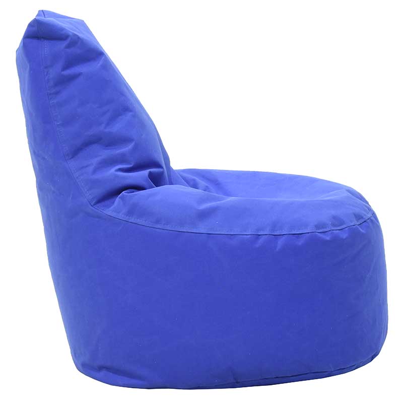 Puf bean bag, impermeabil, Diverse culori, 65x65 cm - Albastru