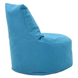 Puf bean bag, impermeabil, Diverse culori, 65x65 cm - Albastru Deschis