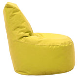 Puf bean bag, impermeabil, Diverse culori, 65x65 cm - Galben