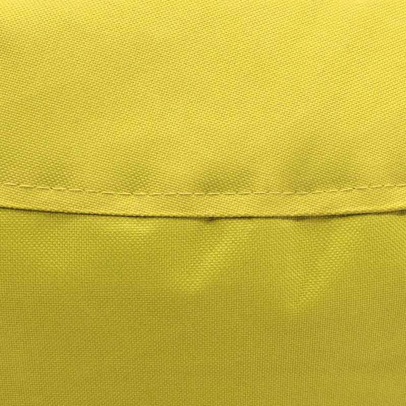 Puf bean bag, impermeabil, Diverse culori, 65x65 cm - Galben
