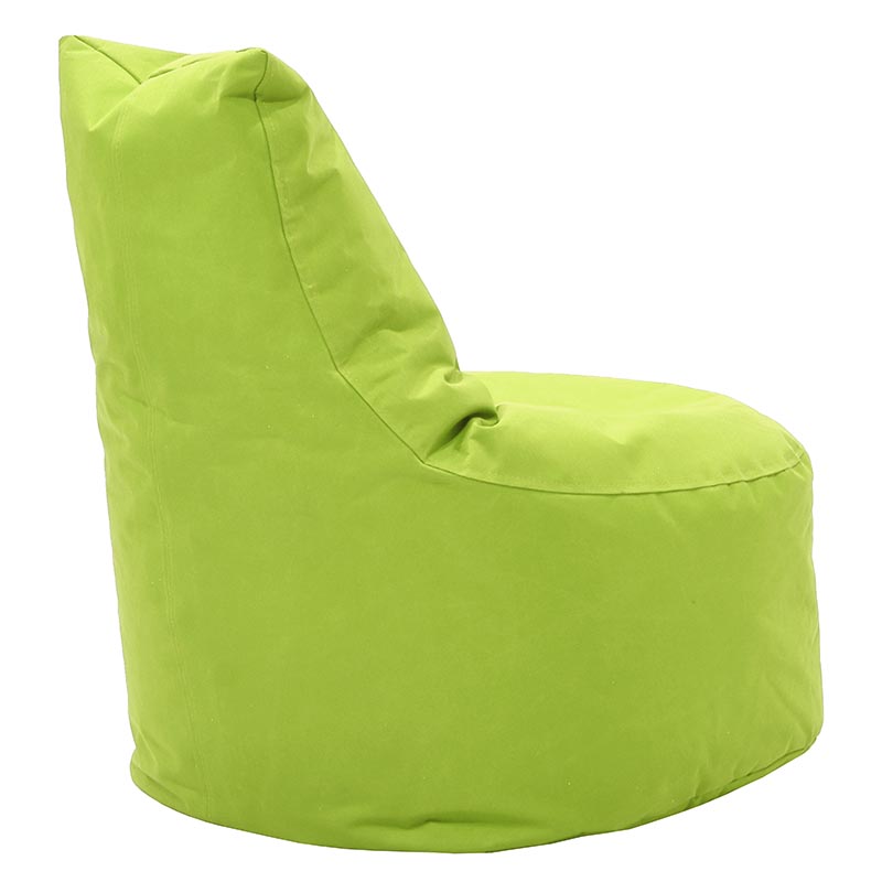 Puf bean bag, impermeabil, Diverse culori, 65x65 cm - Verde
