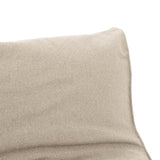 Puf Lara 100% impermeabil, Gri inchis, 150x60x40 cm