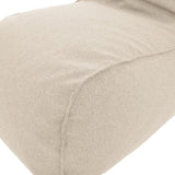 Puf Lara 100% impermeabil, Gri inchis, 150x60x40 cm