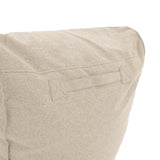 Puf Lara 100% impermeabil, Gri inchis, 150x60x40 cm