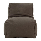 Puf Lara 100% impermeabil, Gri inchis, 150x60x40 cm