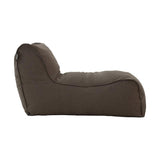 Puf Lara 100% impermeabil, Gri inchis, 150x60x40 cm