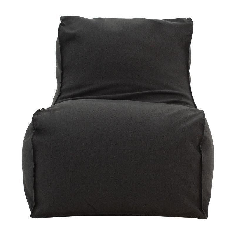 Puf Lara 100% impermeabil, Gri inchis, 150x60x40 cm